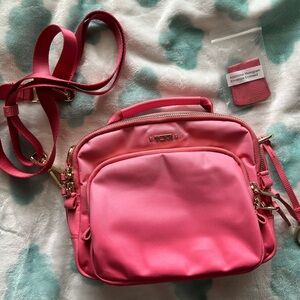Tumi Troy Crossbody in ombré pink